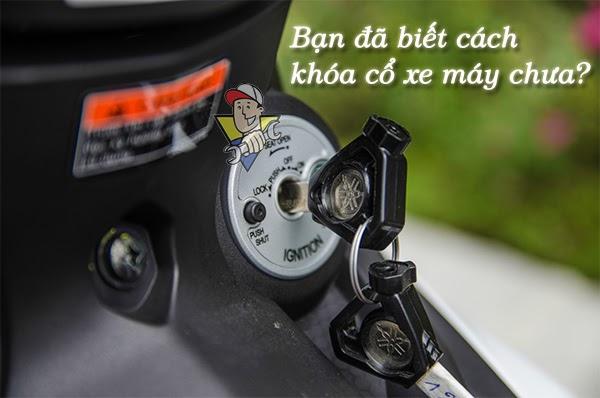 Hướng dẫn cách khóa cổ xe wave đơn giản nhất