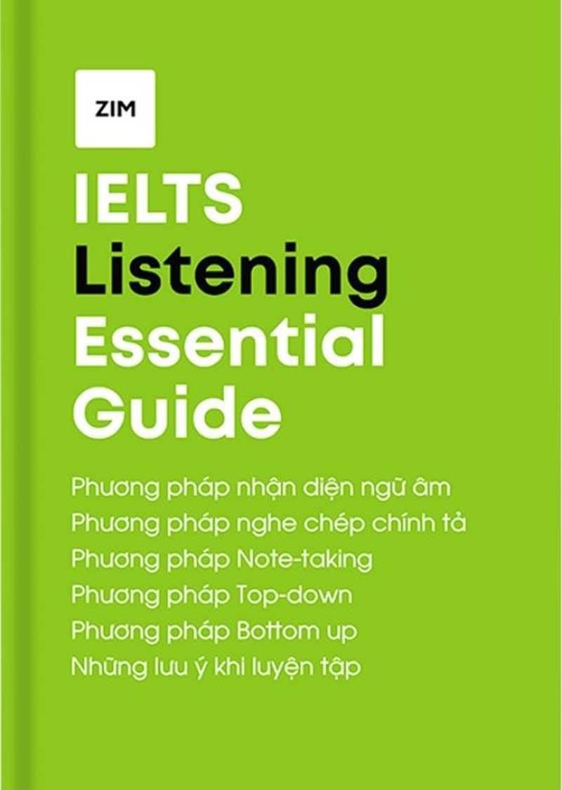 Trọn bộ sách luyện nghe IELTS Listening từ cơ bản đến nâng cao