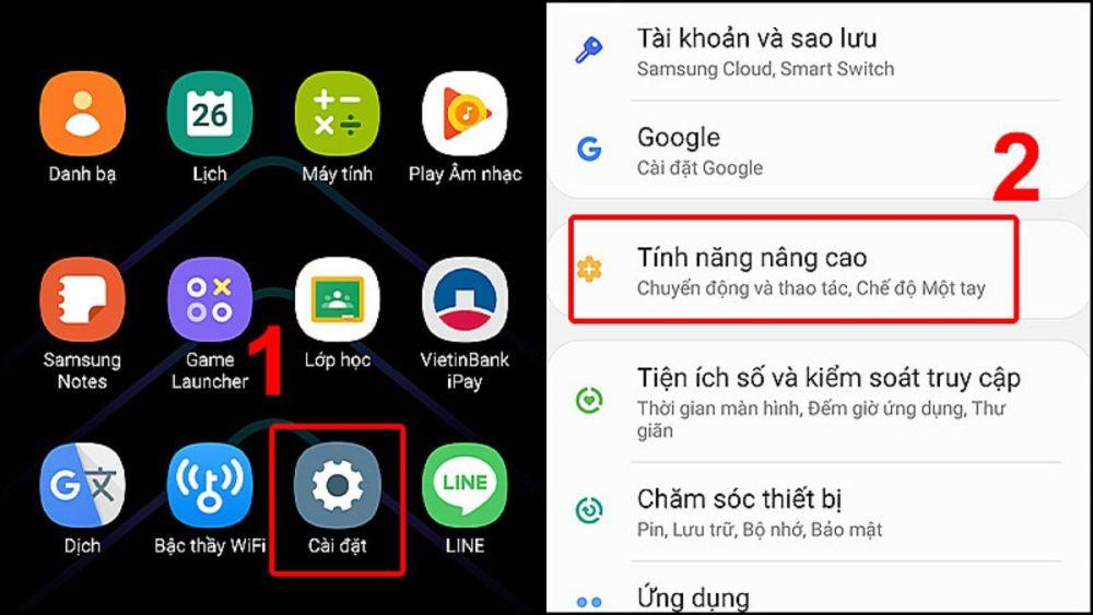 Cách cài 2 app Zalo trên Android bằng tính năng có sẵn bước 1