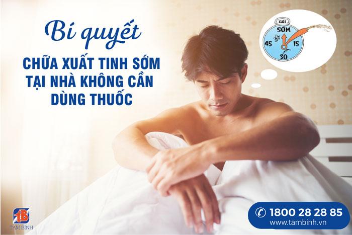 lưu ý khi chữa xuất tinh sớm không dùng thuốc