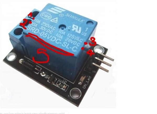 Relay (rơ le) là gì, Cấu Tạo Của Relay 5 Chân Và Ứng Dụng