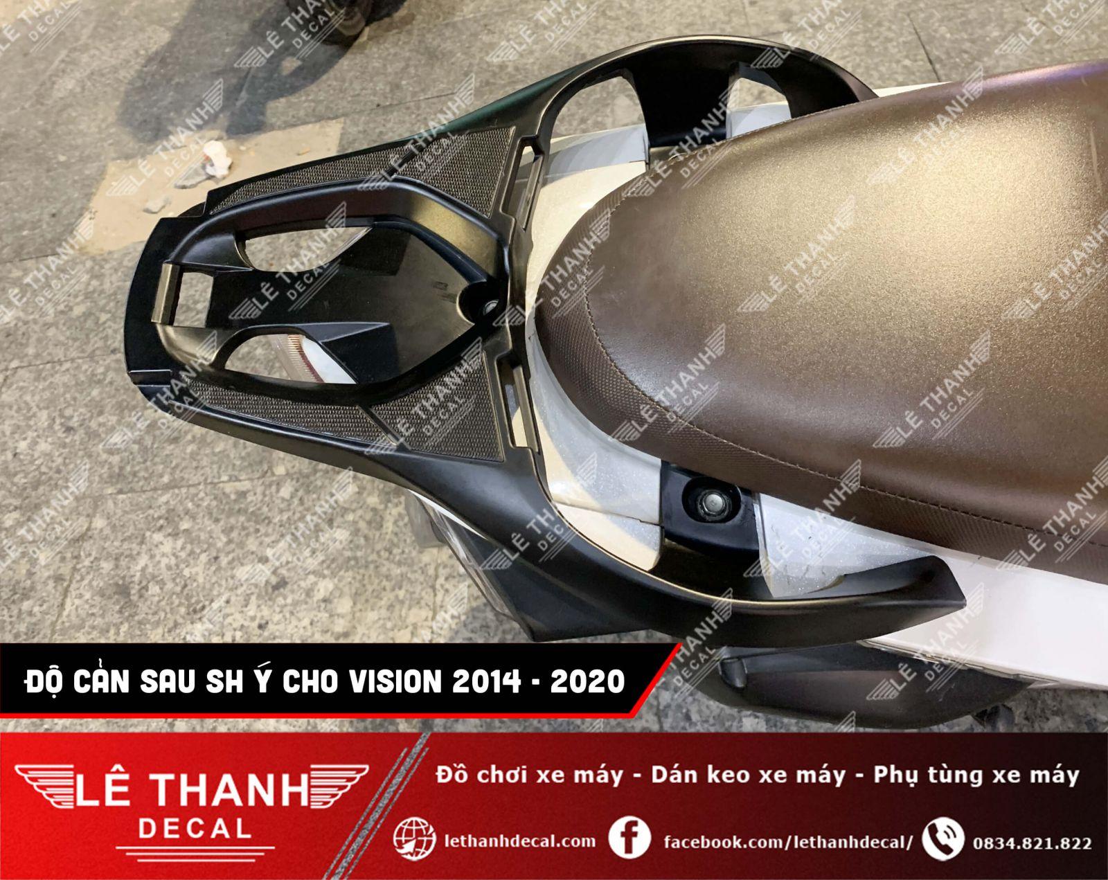 Cản sau SH Ý cho xe Vision 2011 - 2014