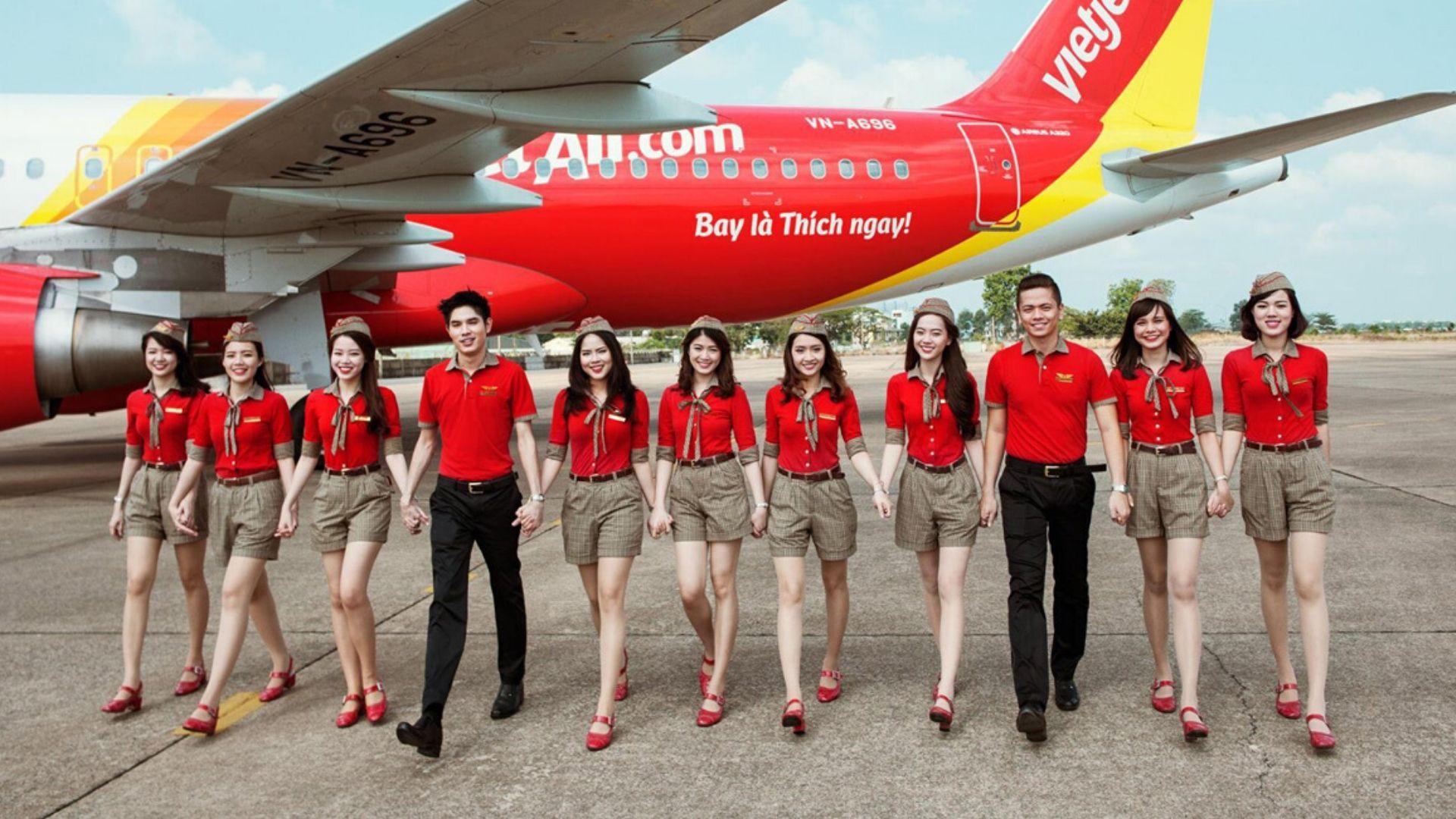 Format phỏng vấn thi tuyển tiếp viên hàng không Vietjet Air 2020