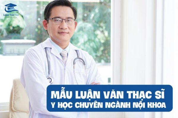 Luận văn thạc sĩ về y học: chuyên ngành NỘI KHOA