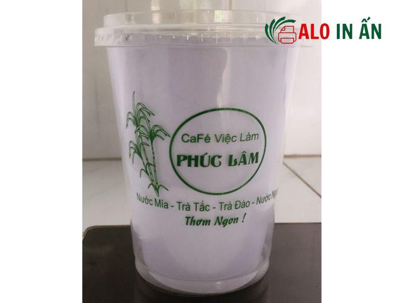 Mẫu 01 Ly nhựa nước mía