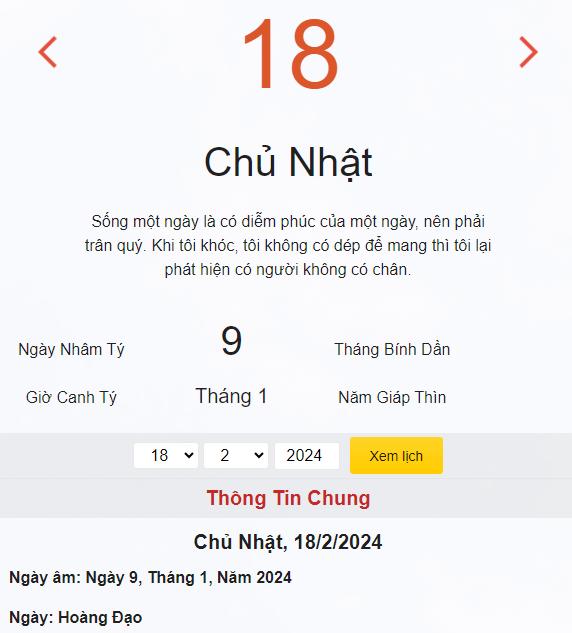 Mùng 9 Tết tốt hay xấu