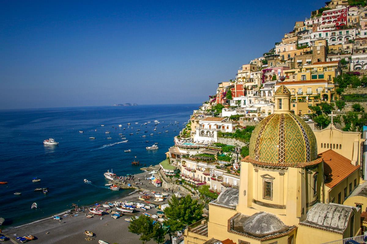 Positano from Le Sirenuse