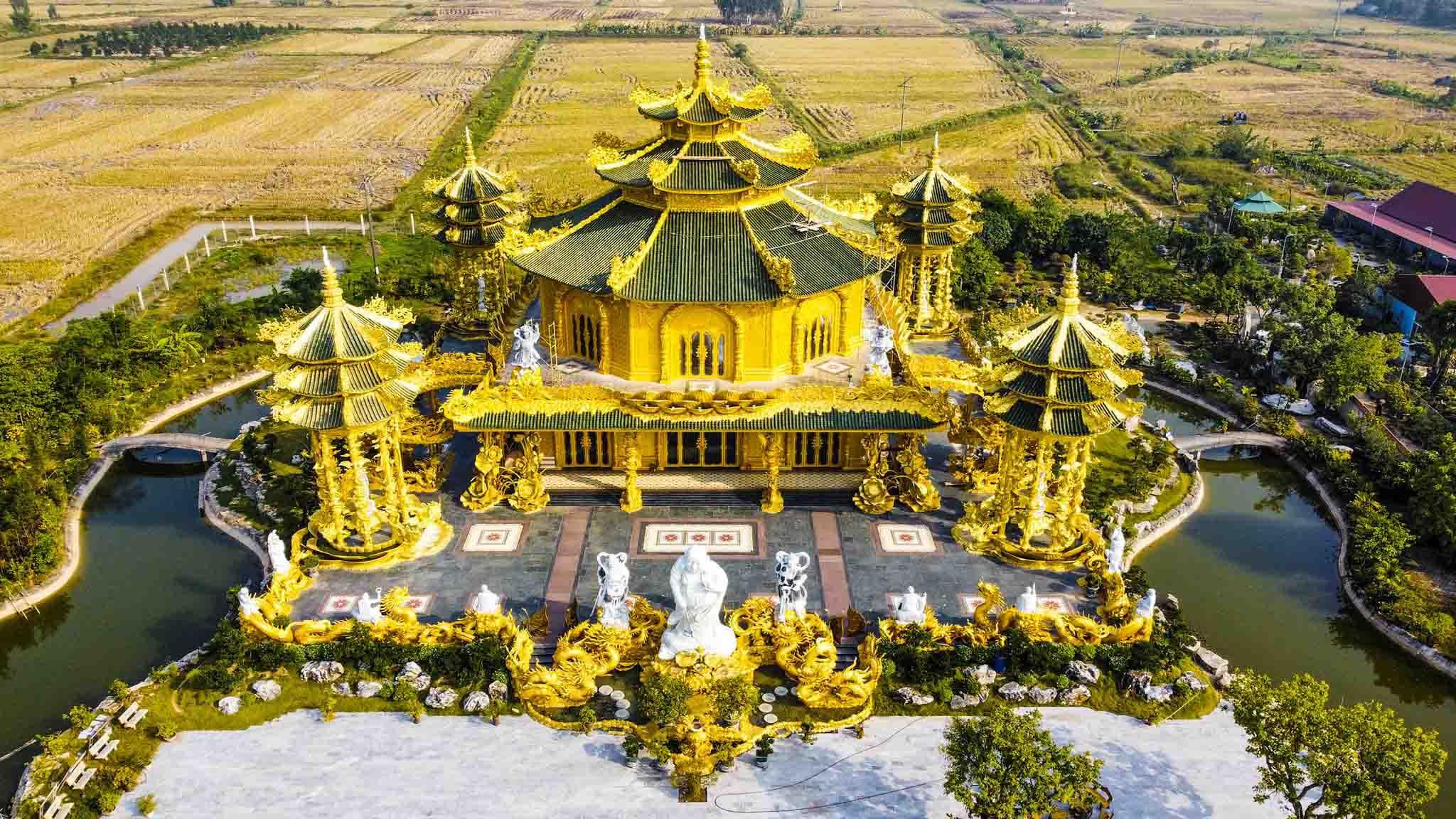 Khám Phá Chùa Phúc Lâm Hưng Yên: Một "Thái Lan Thu Nhỏ" Giữa Lòng Bắc Bộ