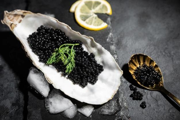 Trứng cá Tầm Caviar là một trong những những kỳ quan ẩm thực của thế giới