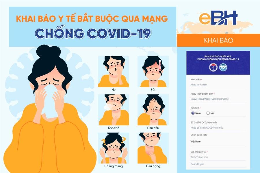 Khai báo y tế bắt buộc qua mạng chống COVID-19 1